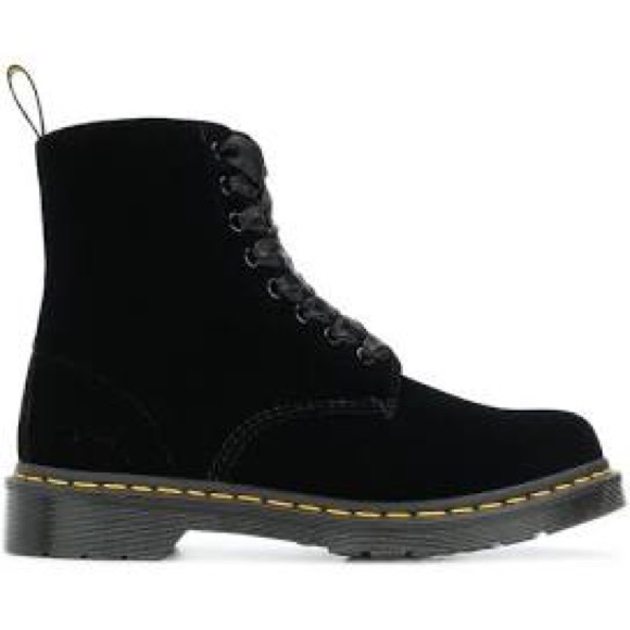 black velvet doc martens